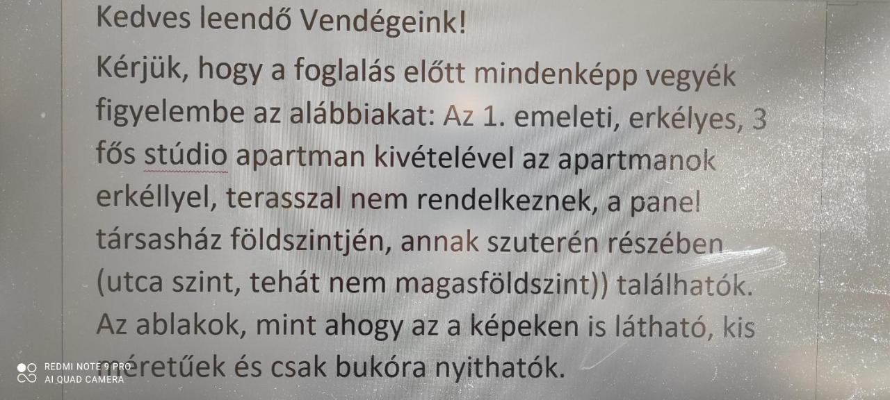 Centrum Apartmanok שיופוק מראה חיצוני תמונה